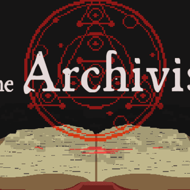 The Archivist title screen